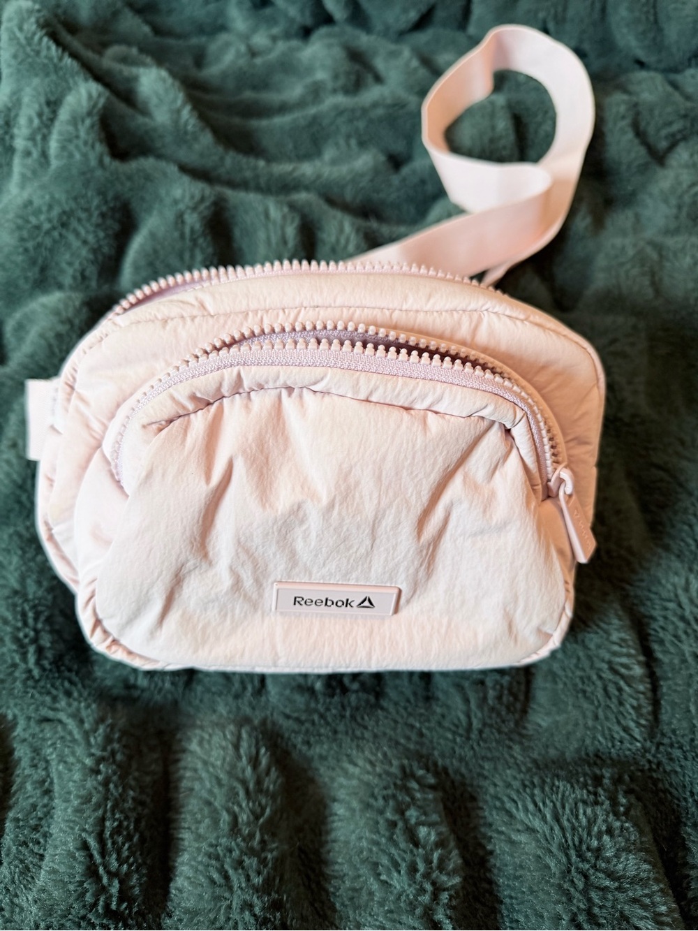 Reebok Pale Pink Crossbody Waist Pouch
